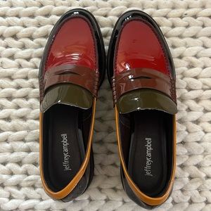 Jeffery Campbell Lenna loafers. Size 9M.